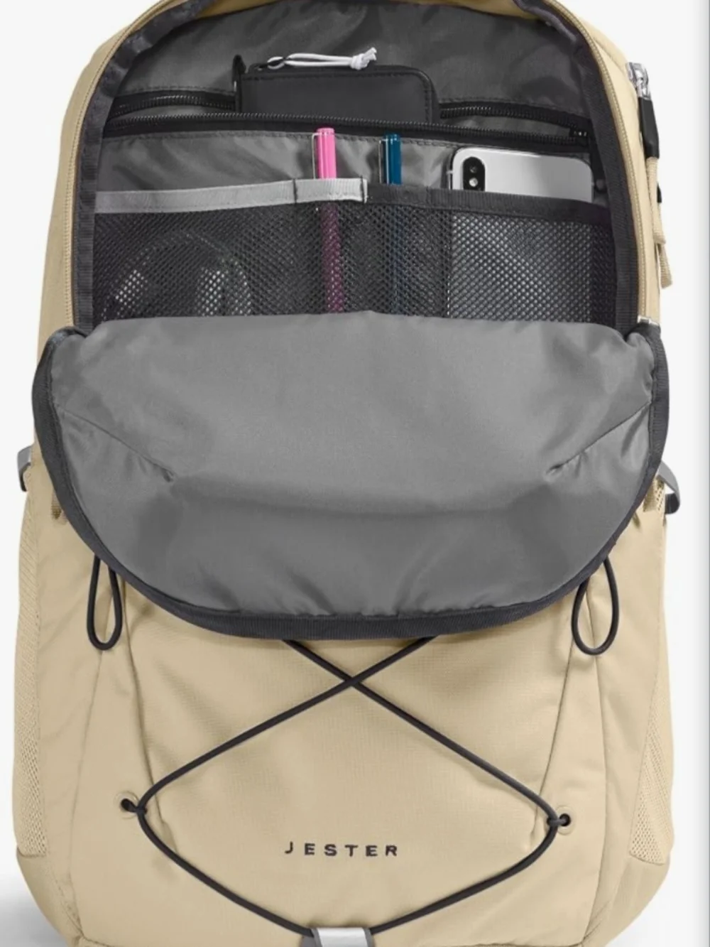 The North Face Jester Backpack in Beige